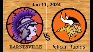 Barnesville Boys vs Pelican Rapids [upl. by Aletta853]