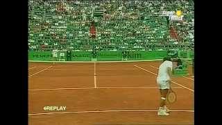 Rome 1988 F Lendl vs PérezRoldán 33 [upl. by Acinnad880]