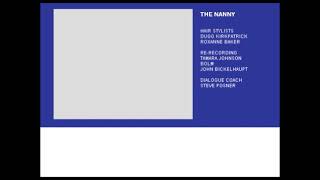 Nick at Nite closing credits staff The Nanny 2 [upl. by Jard]