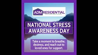 NATIONAL STRESS AWARENESS DAY [upl. by Ened]