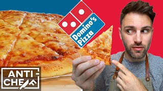 Recreating DOMINOS CHEESE PIZZA at home [upl. by Spalla]