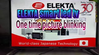 Elekta led tv one time picture blinking elekta led tv 1bar picture aake chalejana [upl. by Stickney]