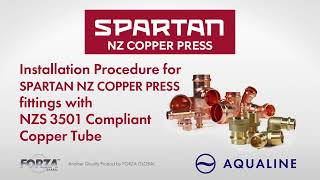 AQUALINE Spartan NZ Copper Press Instructional Video [upl. by Millhon]