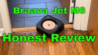 iRobot Braava Jet M6 Mopping Robot Real Review  Threshold Issues Watch this before buying [upl. by Thorn]