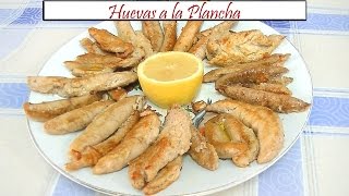 Huevas a la plancha  Receta de Cocina en Familia [upl. by Okimat]