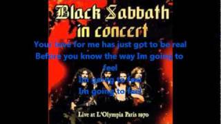 Black Sabbath NIB lyrics [upl. by Edecrem]