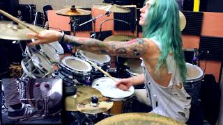 Kyle Brian  DragonForce  Through The Fire and Flames Drum Cover [upl. by Kipp]