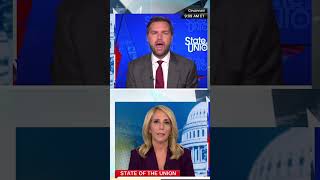 JD Vance Confronts Dana Bash Stop Interrupting—Let Me Answer the Questions [upl. by Morville]