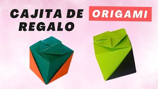 La Mejor Cajita de Regalo en Papel  Origami Gift Box [upl. by Blas195]