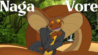 Sages Voracious Jungle Encounter Naga Vore ASMR  Animated [upl. by Scevo]