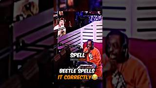 Well Beetle can spell😭funny beetlejuice shots [upl. by Odille]