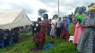 Messianic praising at Londiani in a funeral Londiani accident victim [upl. by Linc]