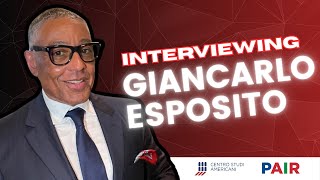 GIANCARLO ESPOSITO REVEALED  Exclusive Interview at the Center For American Studies [upl. by Yadseut]