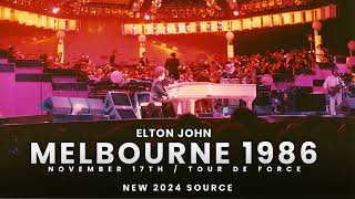 26 Madman Across The Water Elton John  Live in Melbourne 1986 [upl. by Lim]