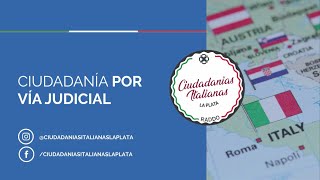 ¿Cómo obtener Ciudadanía Italiana por Vía Judicial  Materna [upl. by Licec28]