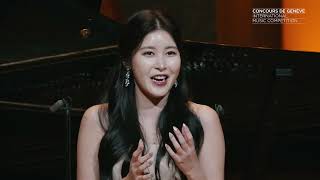 Jaeeun Shin  78th Concours de Genève  Voice SemiFinal Lied Recital [upl. by Viveca662]