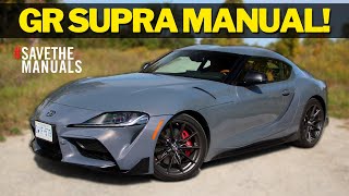 Forget the Haters The 2023 GR Supra Manual is a Total Blast to Drive [upl. by Llehsam571]