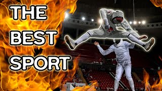 3 minutes of needlessly flashy fencing  FOIL  EPEE  SABRE Highlights [upl. by Darcee]