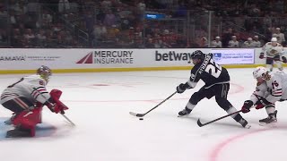 Andreas Athanasiou with a breakaway goal vs Chicago Blackhawks [upl. by Cardon]