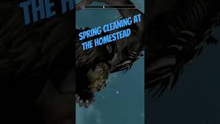 Cleaning up the homestead skyrim skyrim xbox gaming elderscrolls [upl. by Arah]