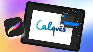 Comment fonctionne LES CALQUES sur PROCREATE [upl. by Sanderson]