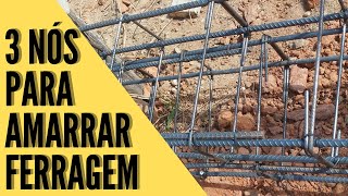 Como amarrar ferragem Dicas importantes  Parte 1 [upl. by Zachary378]