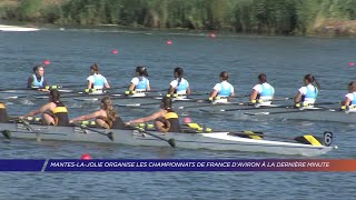 Yvelines  ManteslaJolie organise les championnats de France daviron à la dernière minute [upl. by Elwira477]