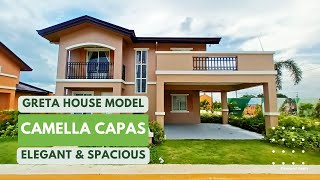 House Tour in Tarlac  Camella Capas  Greta House Model [upl. by Busch]