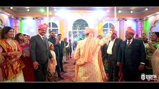 BEST GROOM ENTRY EVER 2023  FLASHMOB  DANCE WITH FAMILY amp FRIENDS  INDIAN WEDDING GROOMANKUR [upl. by Natty]