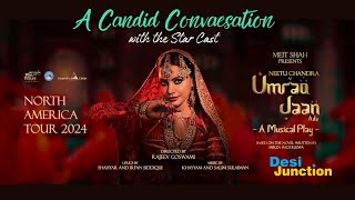 A Candid Conversation with the star cast of Umrao Jaan Ada with Jassi Parmar [upl. by Housum61]