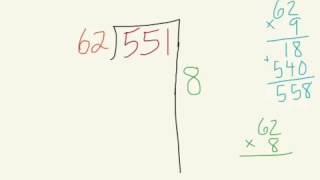 How To Estimate With Long Division [upl. by Koressa33]