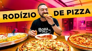 Prejuízo no RODÍZIO de PIZZA Quantas FATIAS [upl. by Irreg]