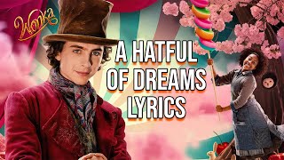 A Hatful Of Dreams Lyrics From quotWonkaquot Timothée Chalamet amp The Cast of Wonka [upl. by Obadiah893]