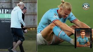 Erling Haalands Ankle Injury Casts Shadow Over Manchester Citys Clash with Liverpool [upl. by Vig]