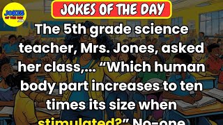 🤣 JOKES OF THE DAY 👉 The teacher owned the young student who thought she knew better 😂 Funny Jokes [upl. by Elfreda]