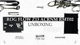 ROG FLOW Z13 ACRNM RMT02  Unboxing [upl. by Obocaj]