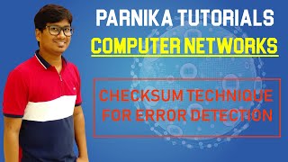 L 25 CHECKSUM TECHNIQUE FOR ERROR DETECTION [upl. by Airak]