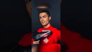 Ronaldos emotional connection with his frist Boots 🥺😱 Must Watch ronaldo football [upl. by Zetra556]