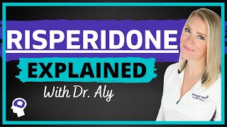 Risperidone Risperdal Review  Uses Dosing Side Effects amp More [upl. by Eisenstark709]