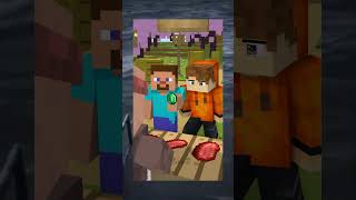 Minecraft Fails Moment Funny Minecraft Animation shorts minecraft memes [upl. by Arocahs]