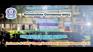 Orientation Ceremony  St Xaviers High School Bharni  14042024 [upl. by Romilly]