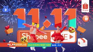 🔥 1111 SHOPEE LIVE THỜI TRANG MỸ PHẨM  SALE KHỦNG NHẤT NĂM CƠ HỘI TRÚNG 111 ĐIỆN THOẠI 🔥 [upl. by Ama]