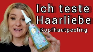 Ich teste Haarliebe Kopfhaut Peeling [upl. by Remo]