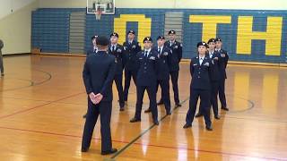 OTHS AFJROTC UnArmed Drill Team 1 [upl. by Fulmer]