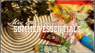 SUMMER ESSENTIALS  Mes essentiels de lété [upl. by Ennyrb]