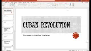 Course and Success of the Cuban Revolution [upl. by Eidoc]