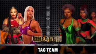 RWL RAGE 102424BIANCA BELAIR amp JADE CARGILL VS LES FEMMES FATALE [upl. by Lan101]