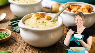 Satisfying Yet Light Potato Leek Soup [upl. by Salinas]