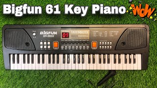 Bigfun 61 Key Piano Keyboard  Unboxing amp Testing  Toy Mall [upl. by Eeram]