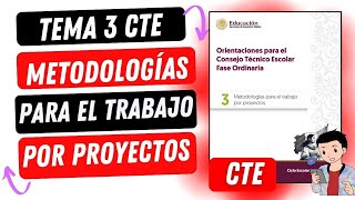 PASO A PASO TEMA 3 METODOLOGÍAS PARA EL TRABAJO POR PROYECTOS [upl. by Ainud]